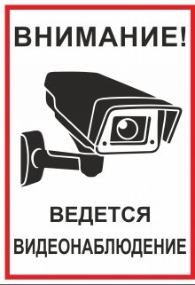 Внимание! Ведётся видеонаблюдение (Учайкин Ася)