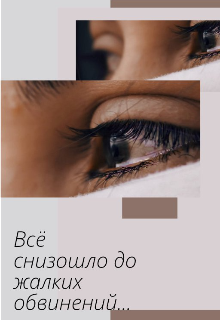 Всё снизошло до жалких обвинений… (Лиля Ди)
