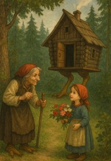 Алёна и Баба-Яга. (Викта Олюшкина)